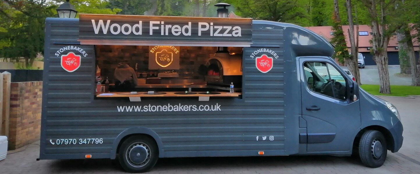 Side image of the stonebakers van